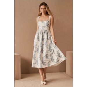 New Anthropologie BHLDN Sachin & Babi Blaine Dress Size 4 White